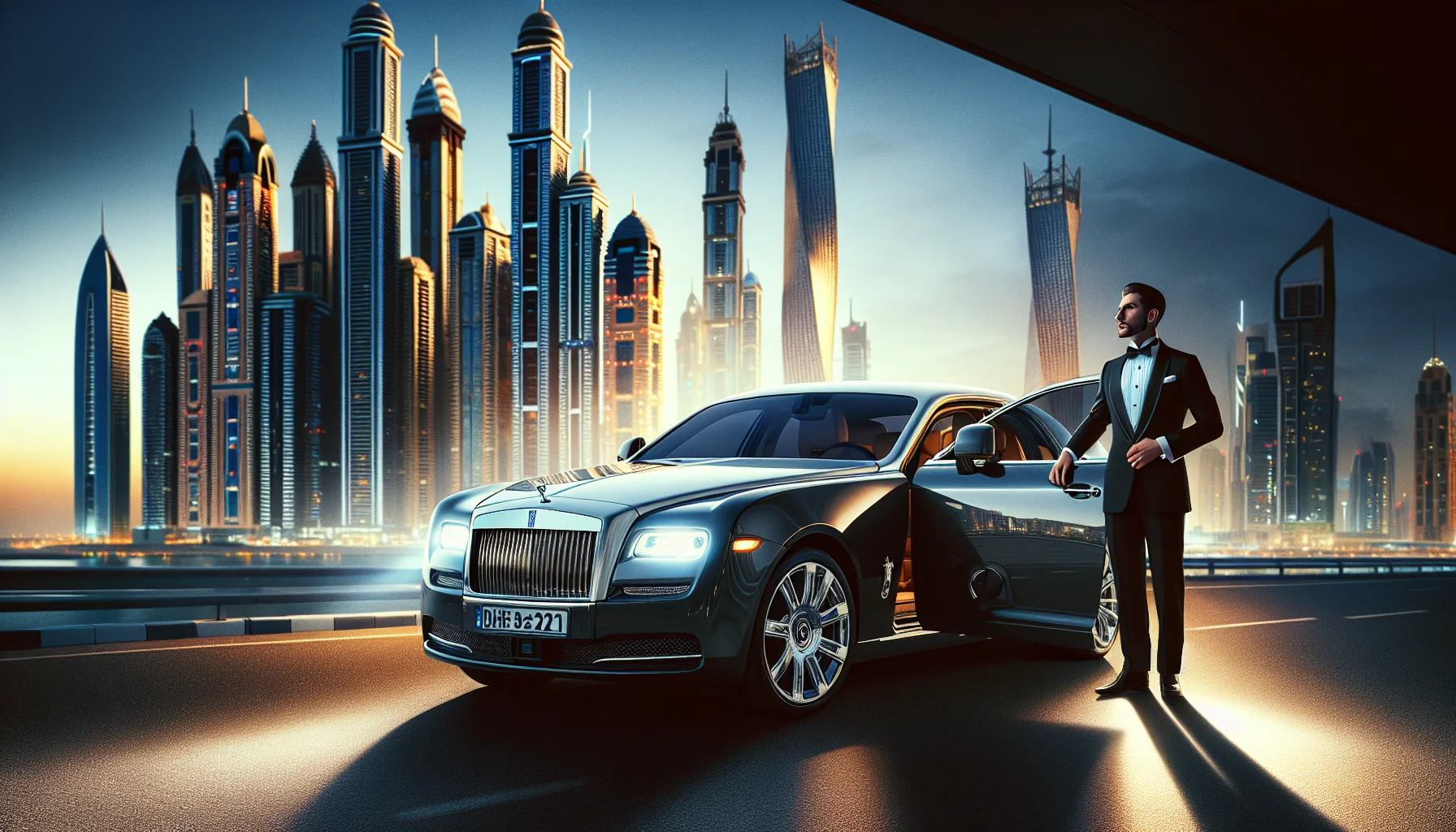 Exploring prestigiousness Car Hire with Chauffeur Services in Dubai